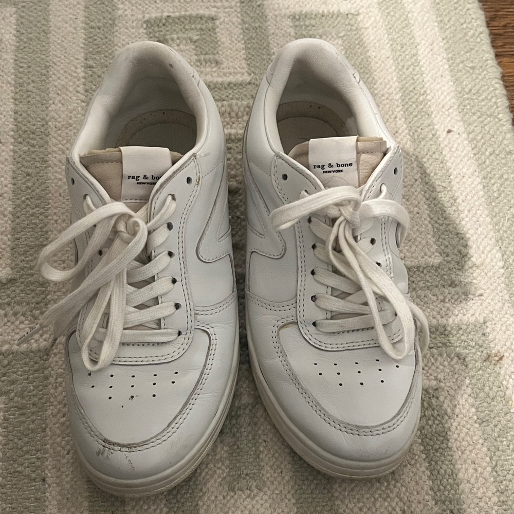 Rag & Bone women’s Classic White Sneakers